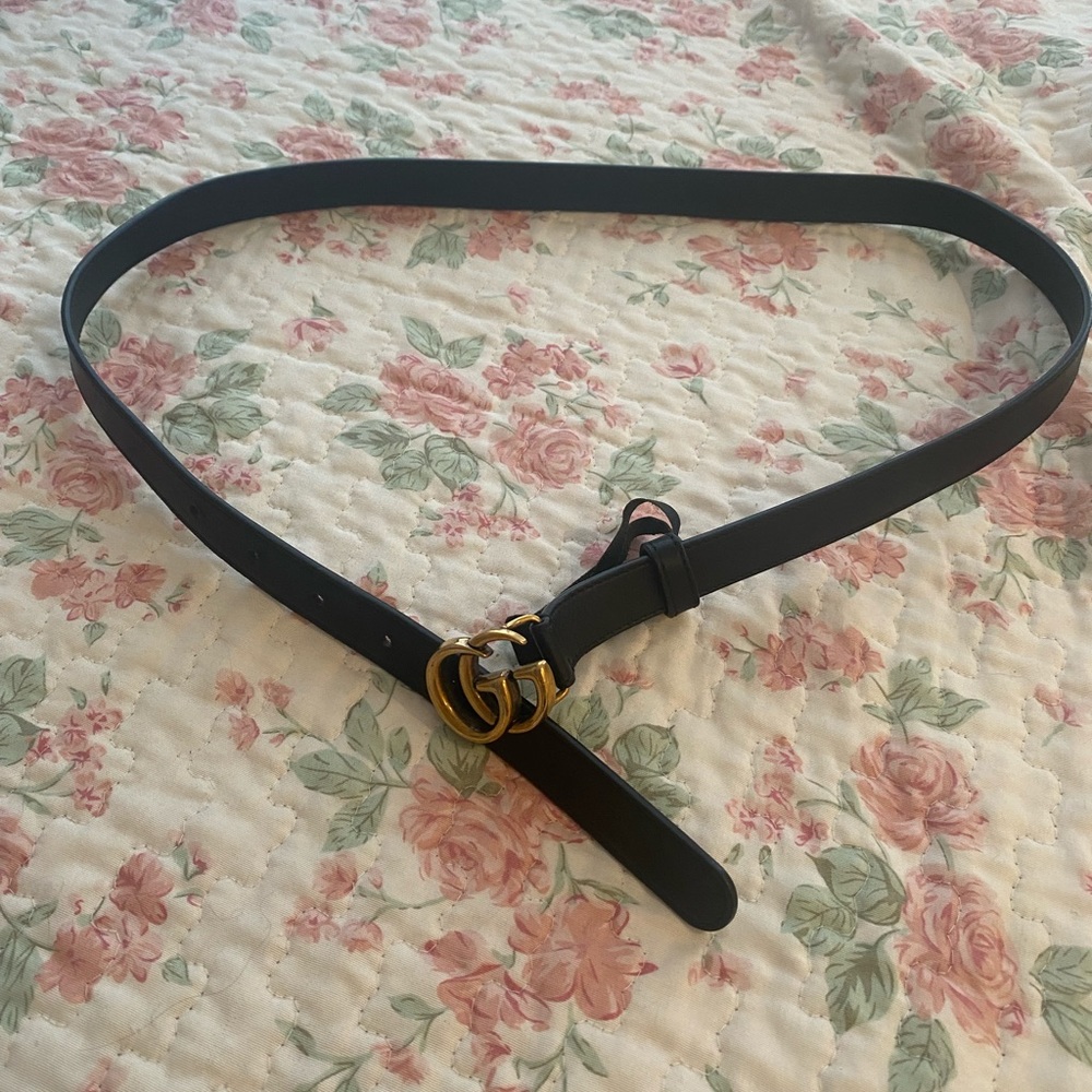A little tarnished 100% authentic gucci belt